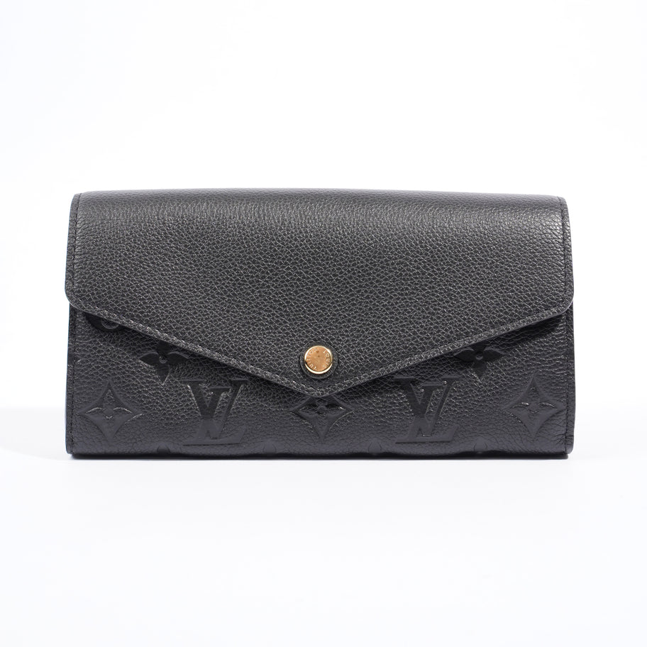 Sarah Wallet Black Empreinte Leather Image 1