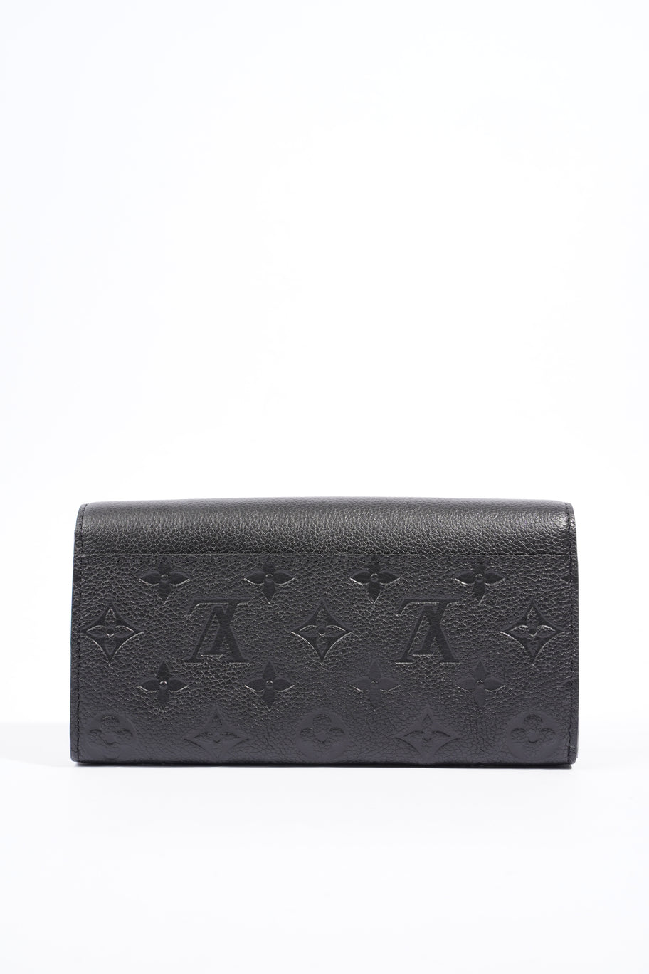 Sarah Wallet Black Empreinte Leather Image 4