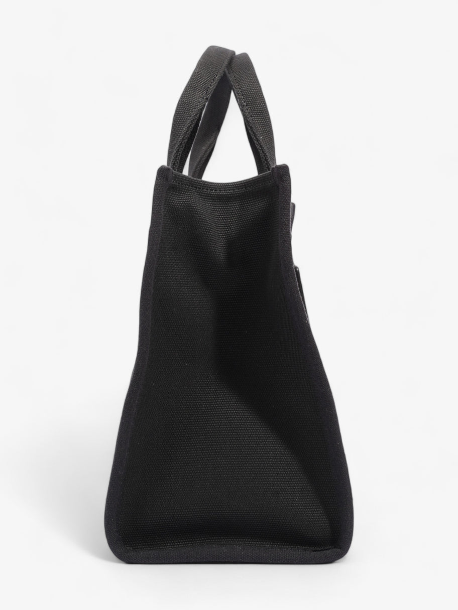 Coach Cargo Tote Black Canvas Medium Image 5