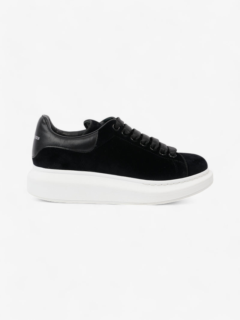  Alexander McQueen Oversized Sneaker Black Velvet EU 37 UK 4