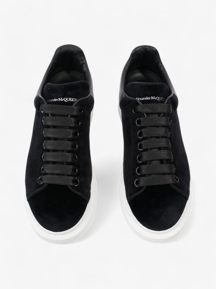 Alexander McQueen Oversized Sneaker Black Velvet EU 37 UK 4 Image 8