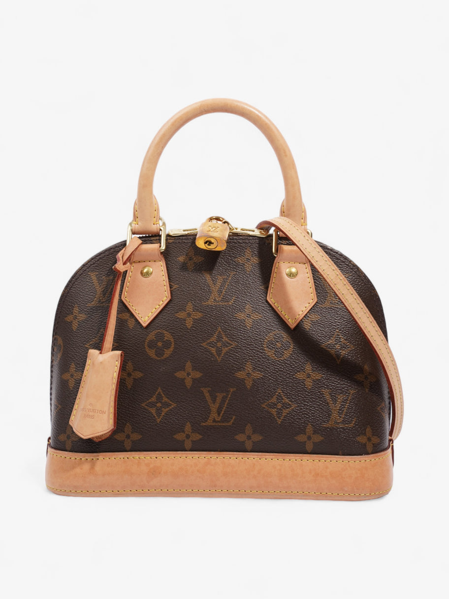 Louis Vuitton Alma BB Monogram / Beige Coated Canvas Image 1