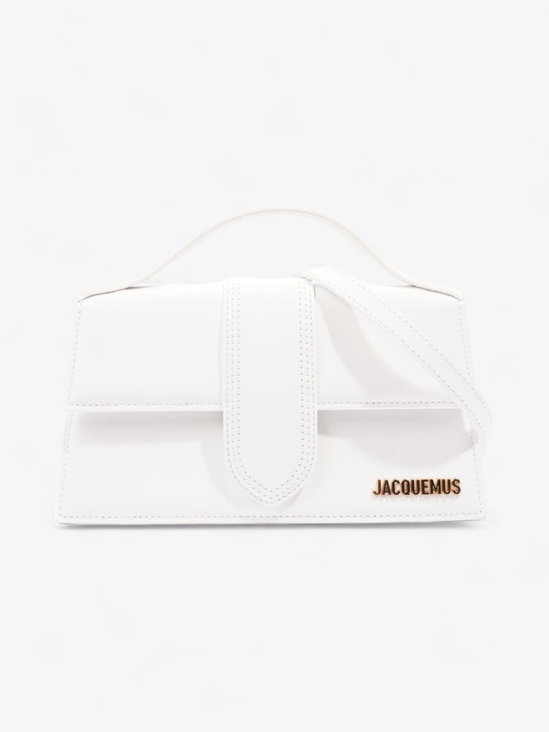  Jacquemus Le Grand Bambino White Leather