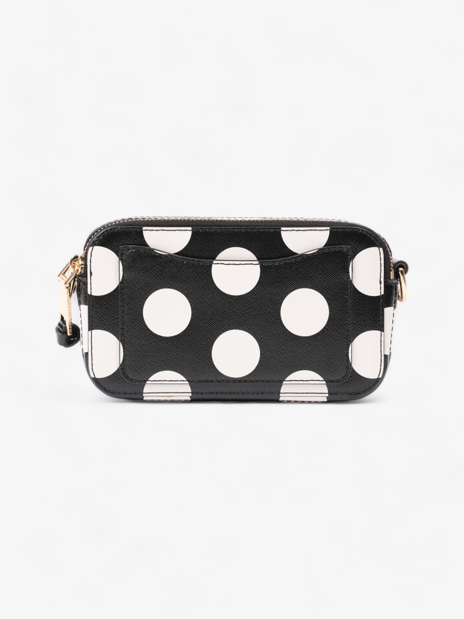 Marc Jacobs The Dot Snapshot Black / White Leather Image 4