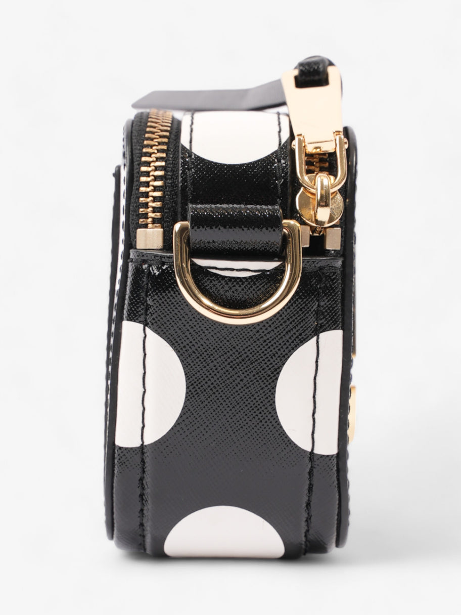 Marc Jacobs The Dot Snapshot Black / White Leather Image 5