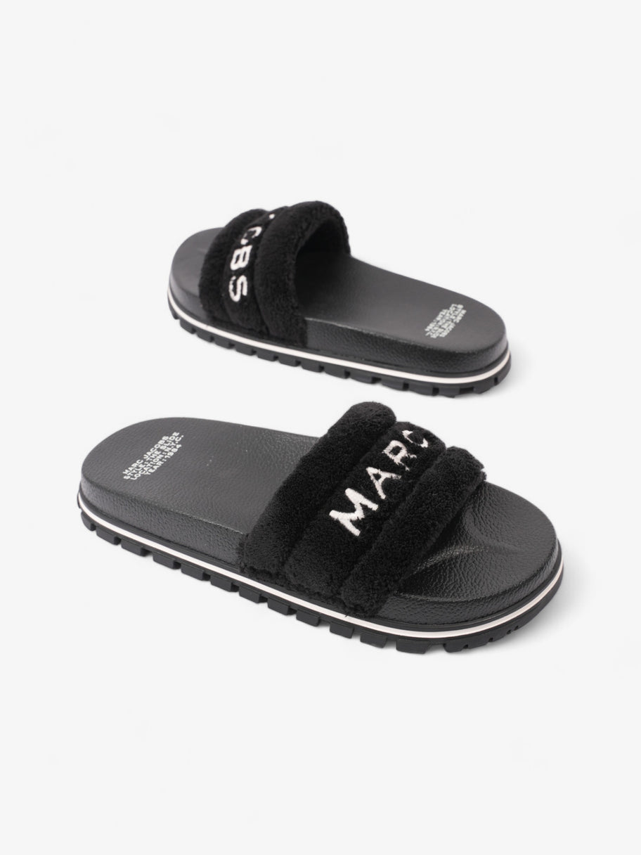 Marc Jacobs The Slide Black / White Shearling EU 36 UK 3 Image 9