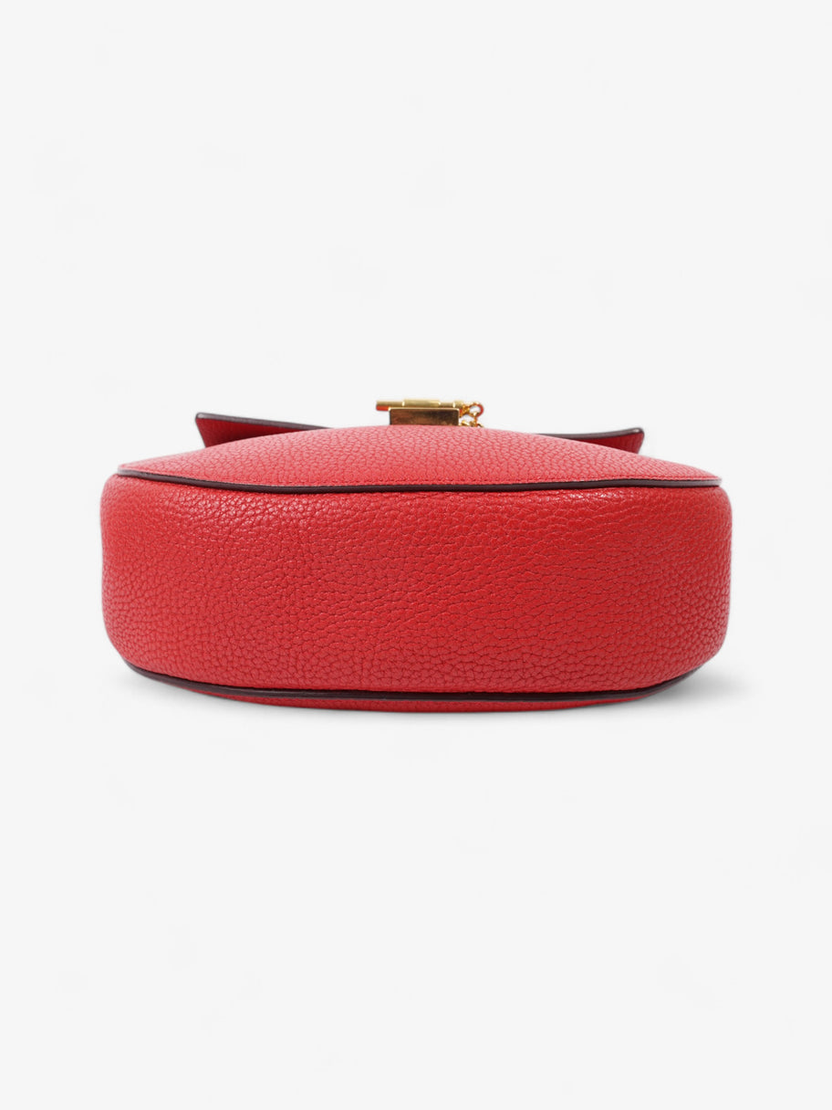 Chloe Drew Bag Red Calfskin Leather Small Image 6