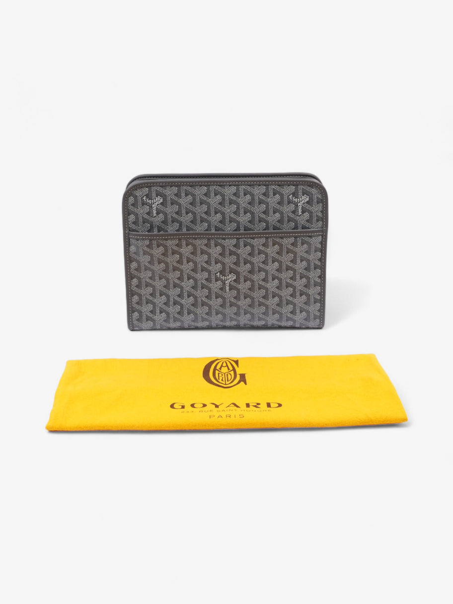 Goyard Jouvence Grey Calfskin Leather MM Image 7