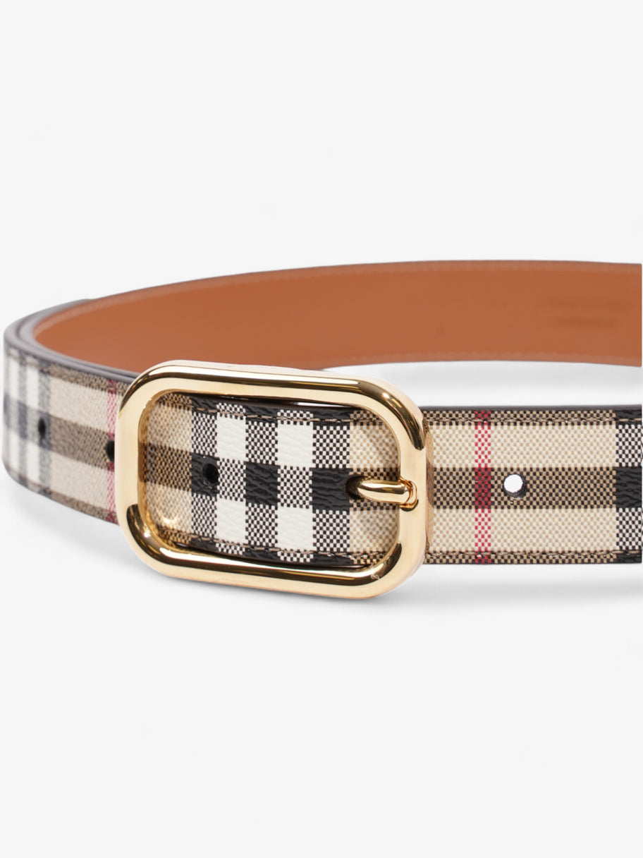 Burberry Check Belt Vintage Check Canvas Small - 89cm Image 2