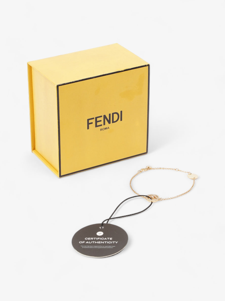 Fendi F is Fendi Bracelet Gold Base Metal Large Image 6