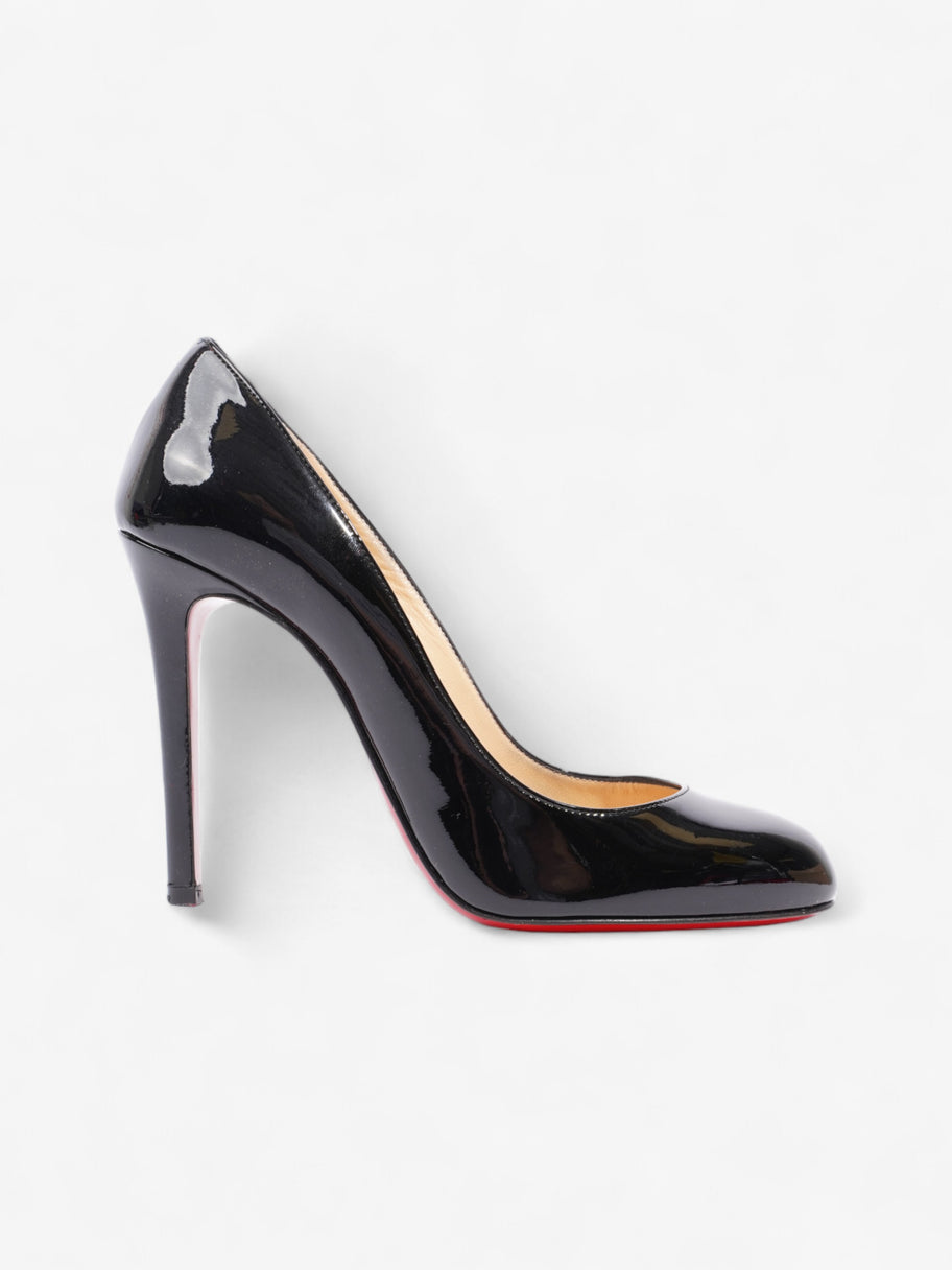 Christian Louboutin Fifille Heels 100 Black Patent Leather EU 37.5 UK 4.5 Image 1