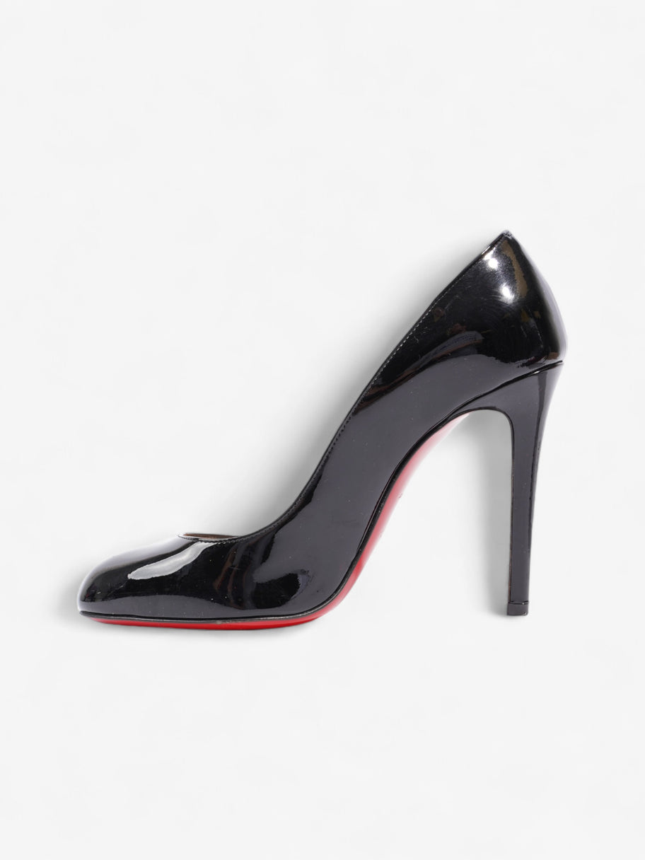 Christian Louboutin Fifille Heels 100 Black Patent Leather EU 37.5 UK 4.5 Image 3