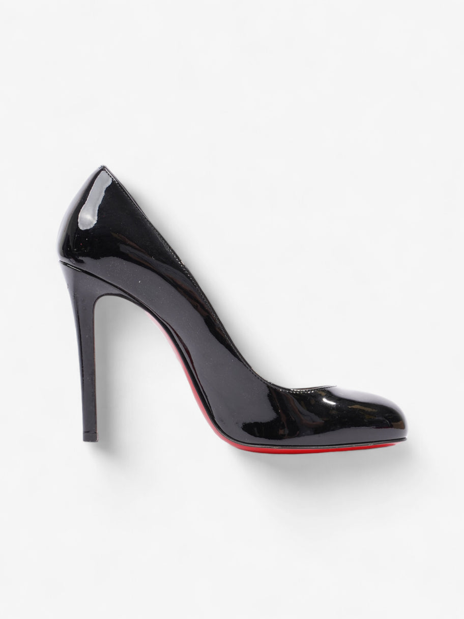 Christian Louboutin Fifille Heels 100 Black Patent Leather EU 37.5 UK 4.5 Image 4