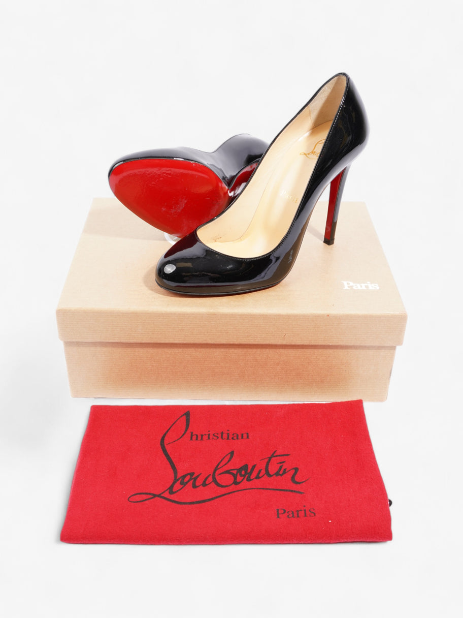 Christian Louboutin Fifille Heels 100 Black Patent Leather EU 37.5 UK 4.5 Image 9