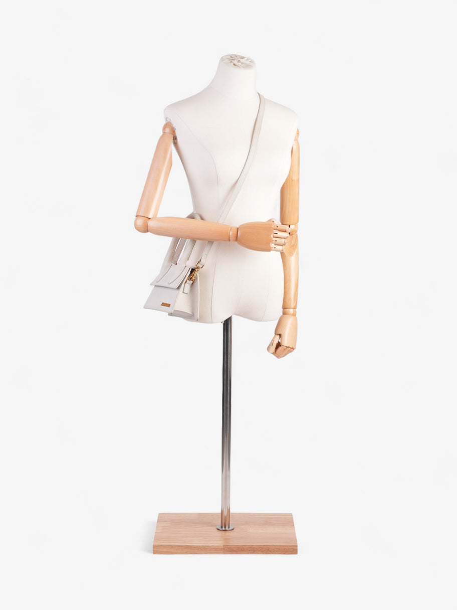 Jacquemus La Chiquito Moyen Cream Leather Image 2