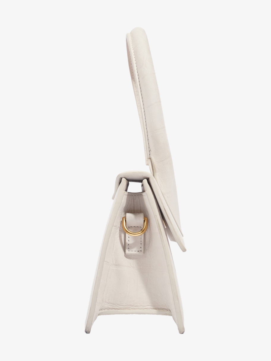 Jacquemus La Chiquito Moyen Cream Leather Image 5