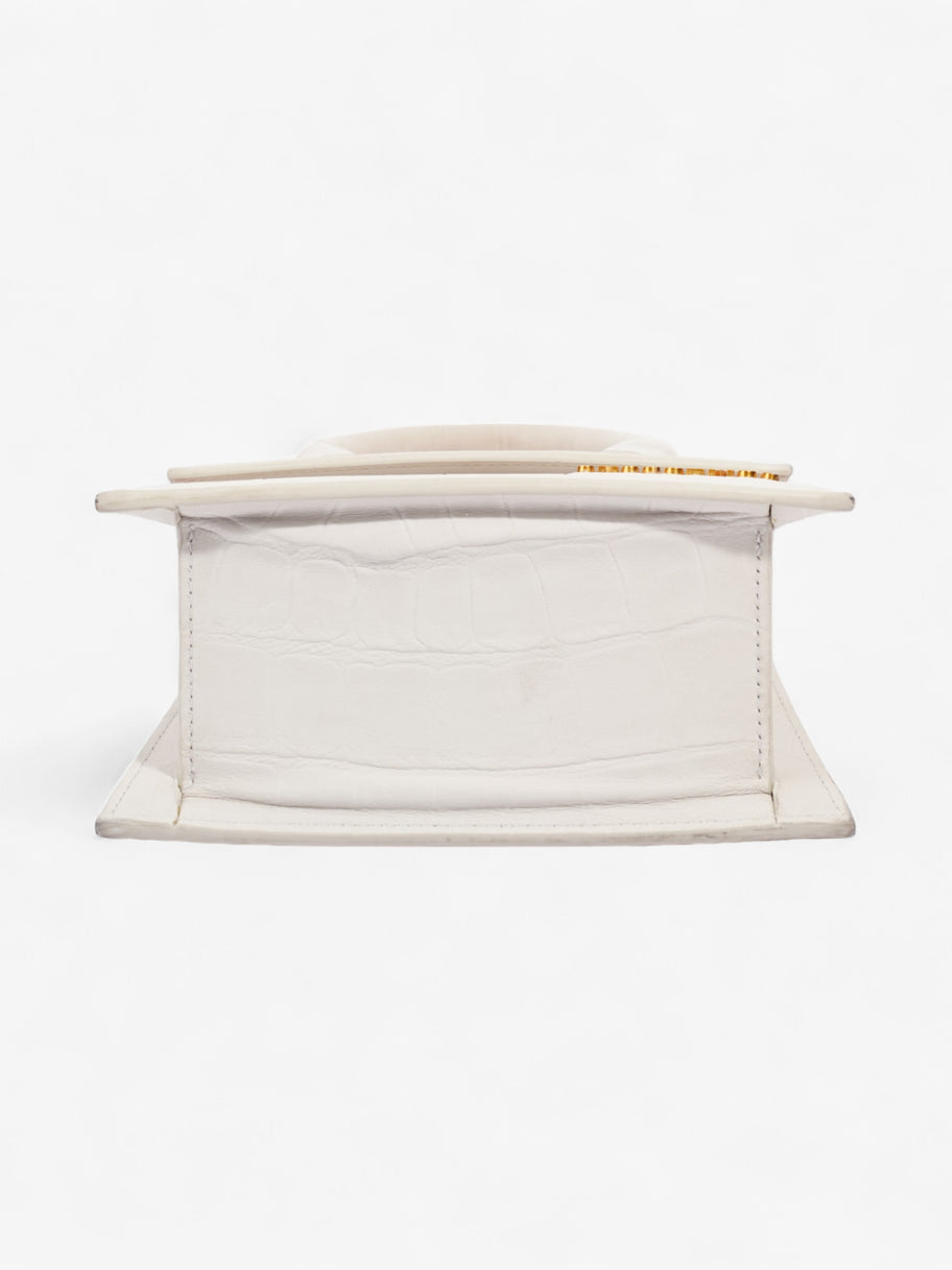 Jacquemus La Chiquito Moyen Cream Leather Image 6