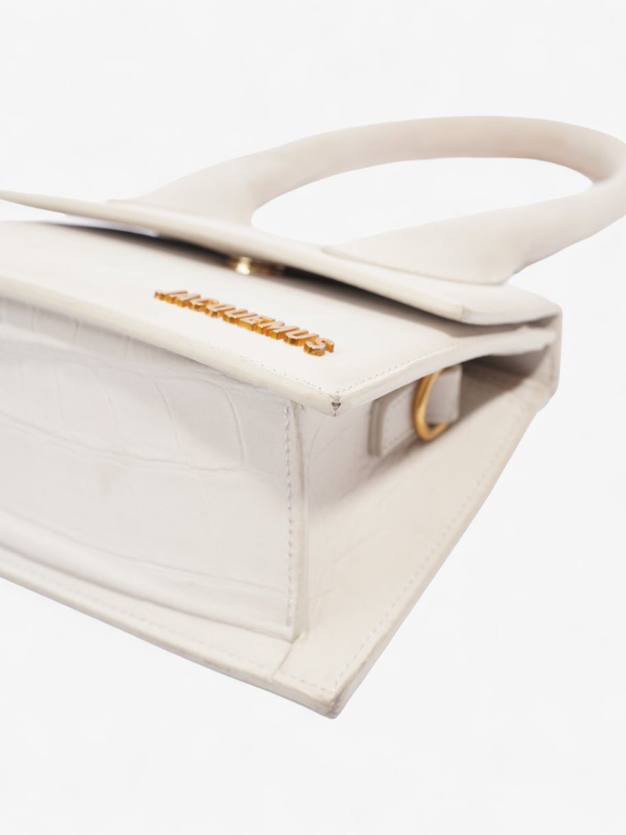 Jacquemus La Chiquito Moyen Cream Leather Image 7