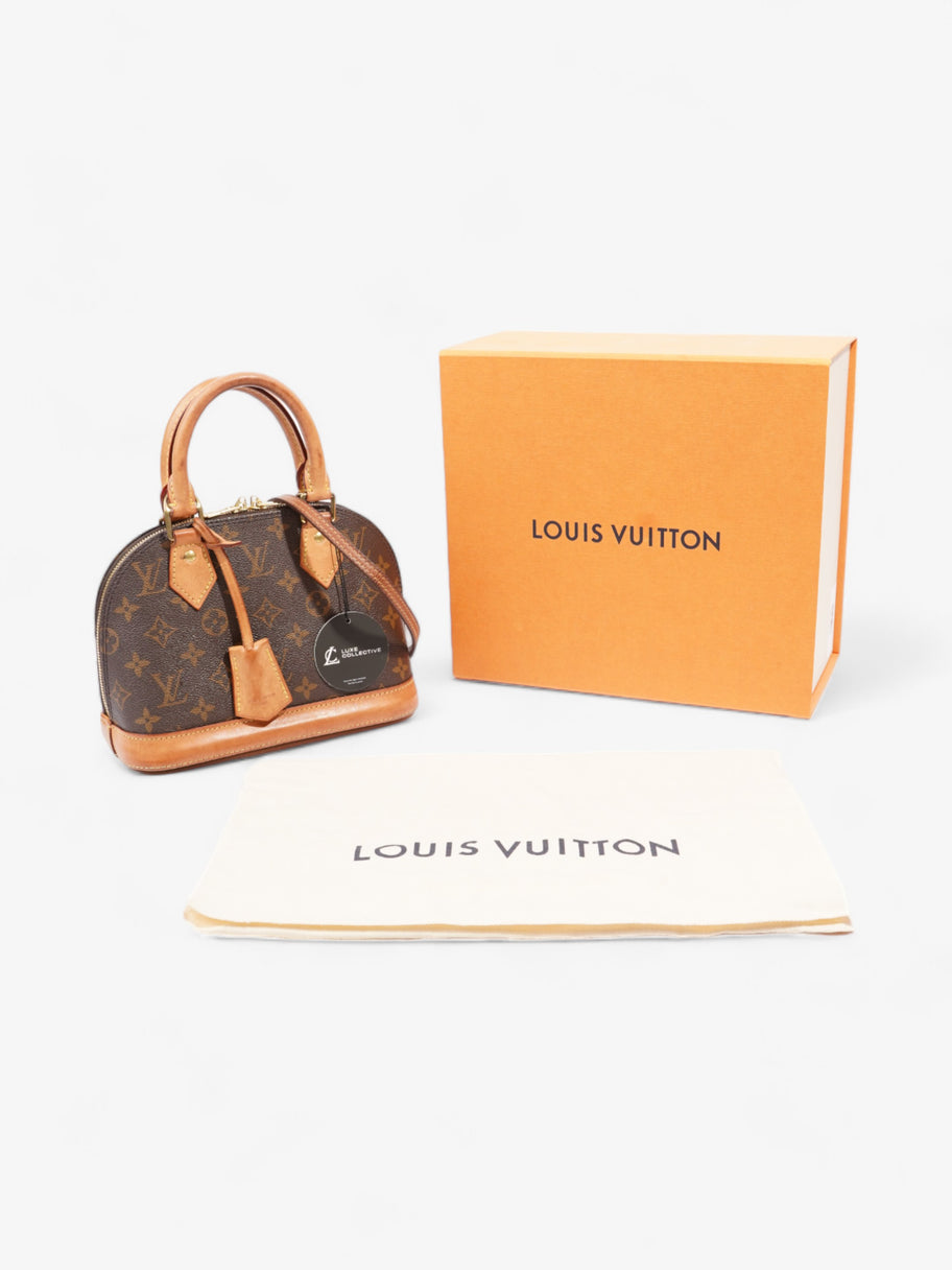 Louis Vuitton Alma Monogram Coated Canvas BB Image 8