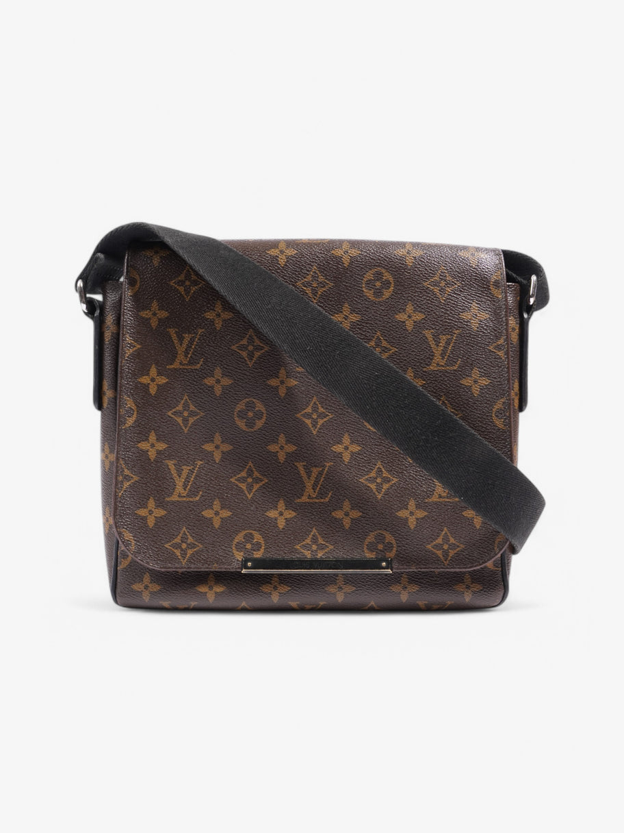 Louis Vuitton District Messenger Monogram / Black Coated Canvas PM Image 1