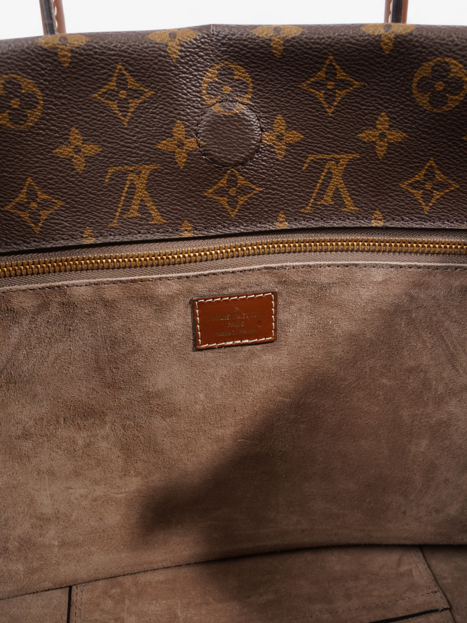 Louis Vuitton W Tote Monogram / Black Coated Canvas PM Image 9