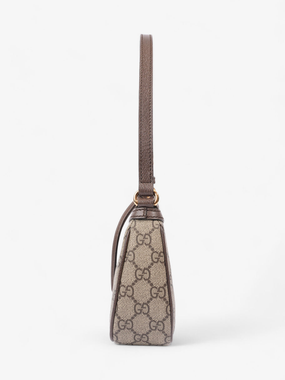 Gucci Ophidia Beige And Ebony GG Supreme Coated Canvas Small Image 3