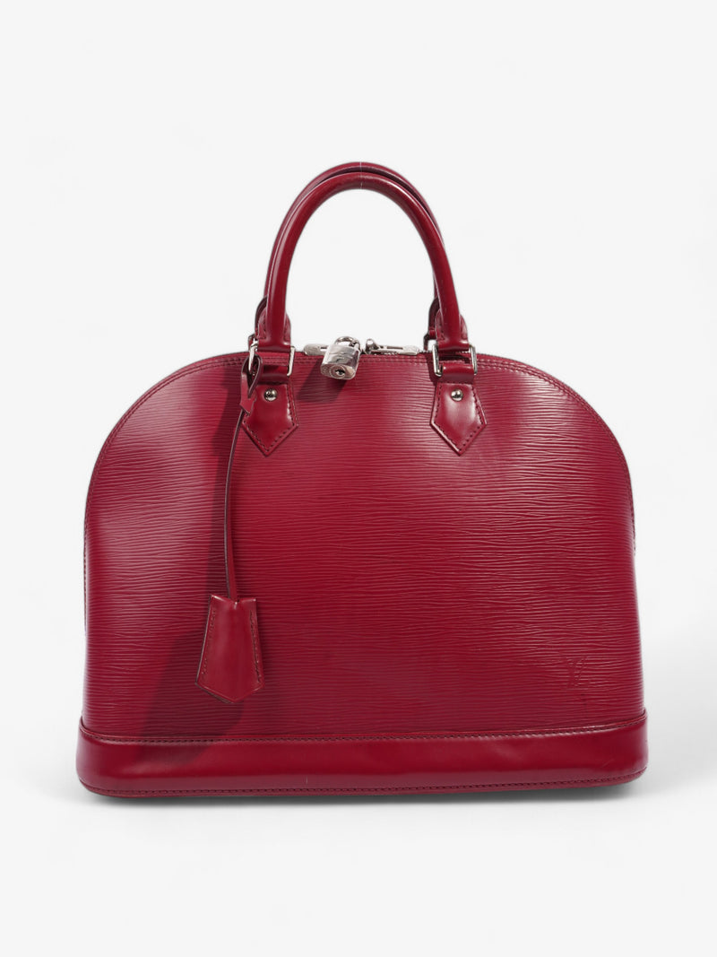  Louis Vuitton Alma Fuchsia Epi Leather GM