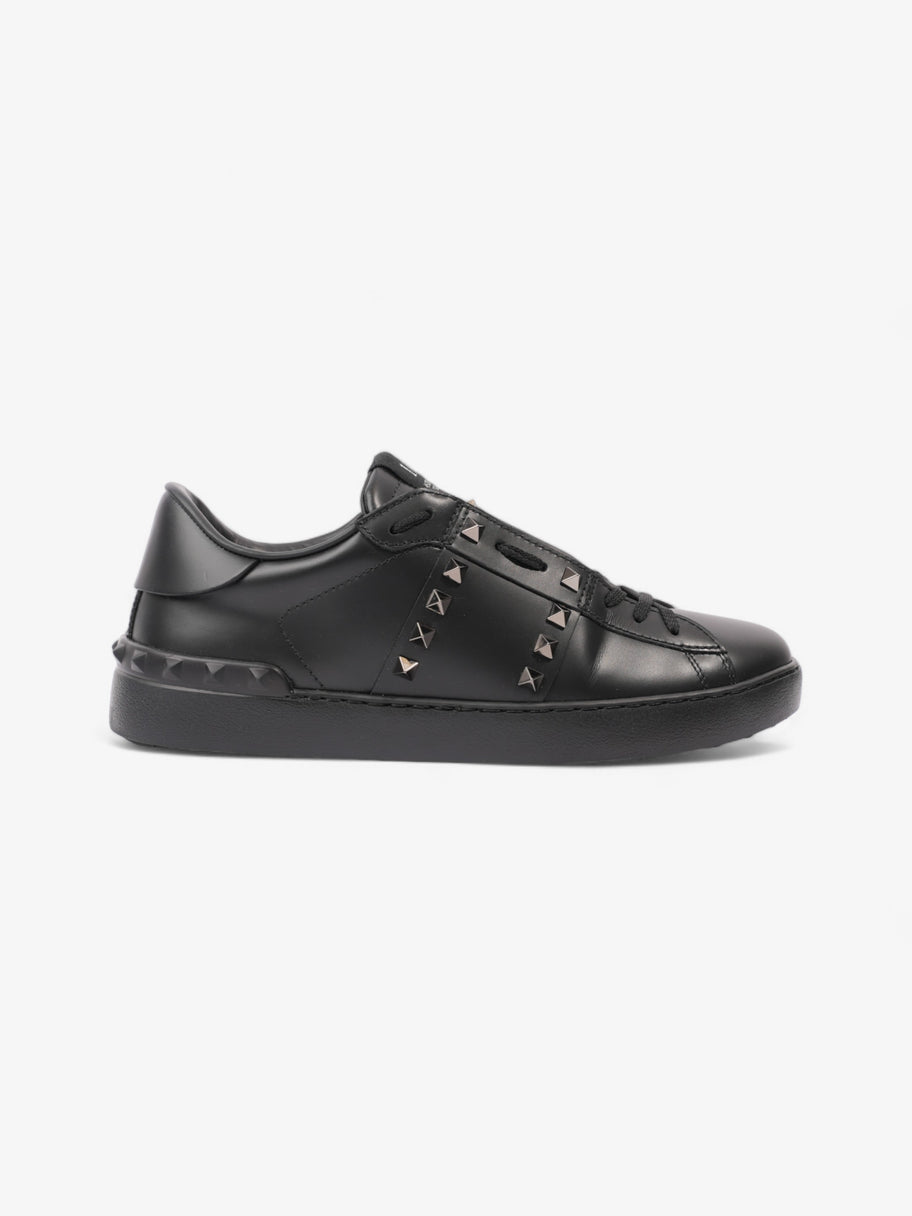 Valentino Rockstud Untitled Sneakers Black Leather EU 41 UK 7 Image 1