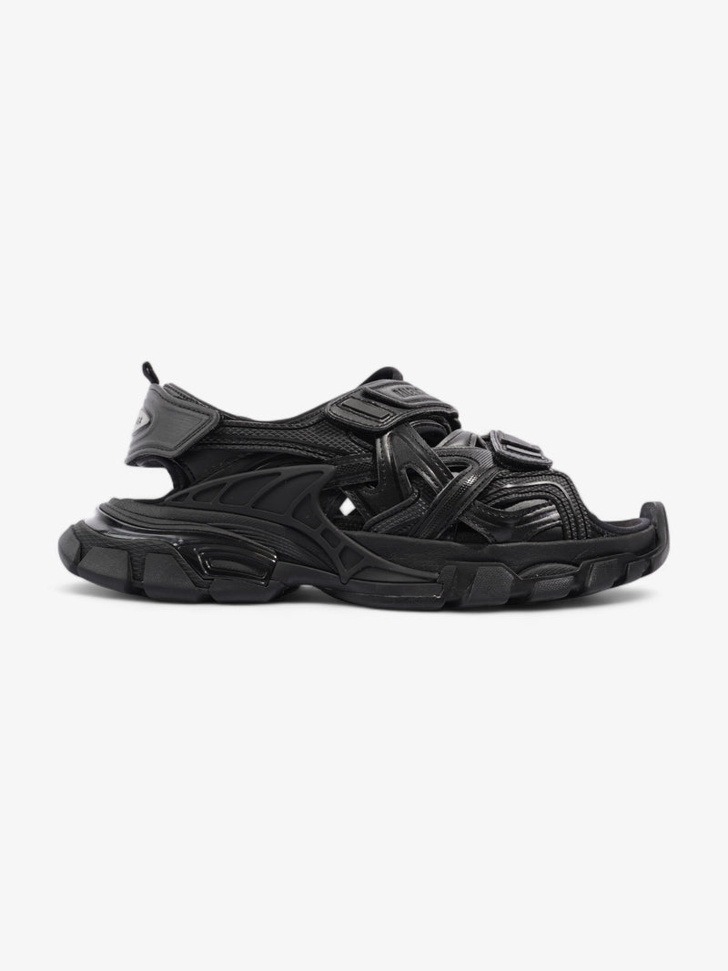  Balenciaga Track Sandal Black Leather EU 38 UK 5