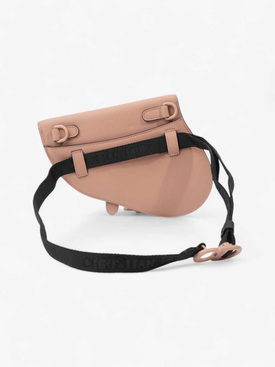 Christian Dior Saddle Belt Bag Nude Leather Image 4