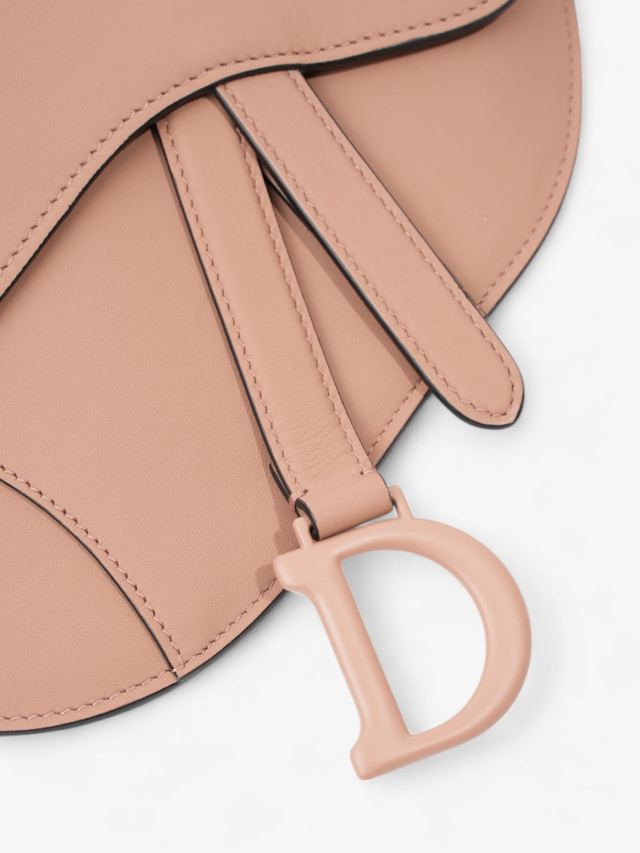 Christian Dior Saddle Belt Bag Nude Leather Image 6