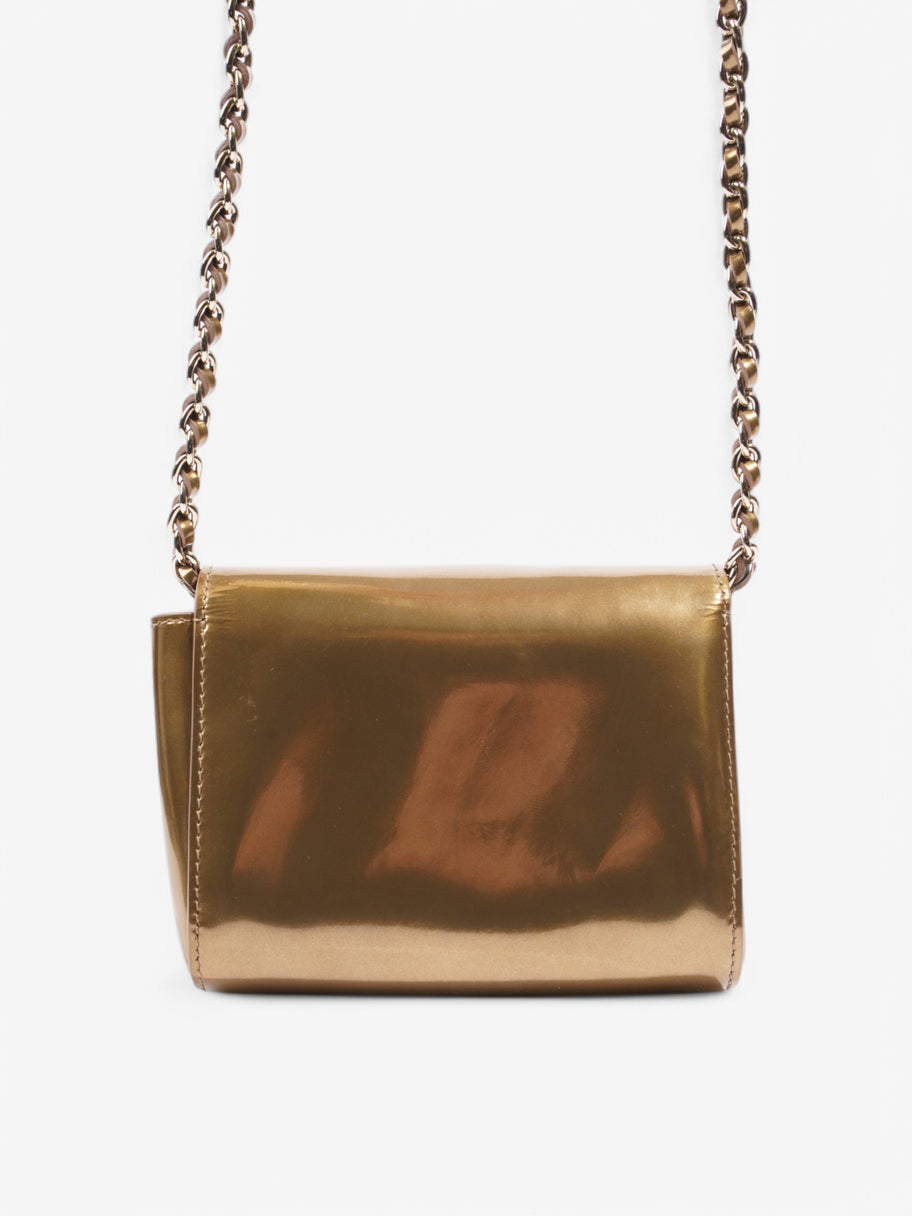 Mulberry Lily Gold Patent Leather Mini Image 4