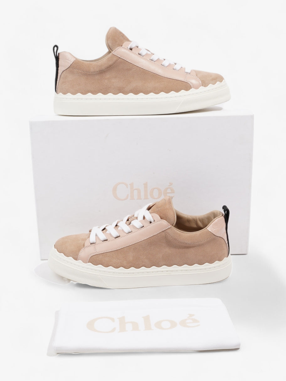 Chloe Lauren Delicate Pink / Black / White Suede EU 40 UK 7 Image 10