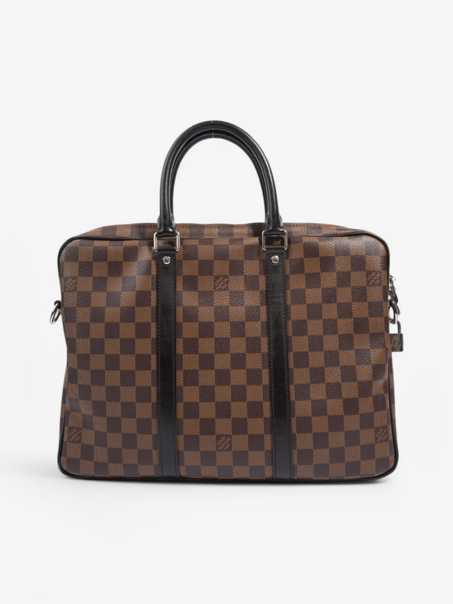 Louis Vuitton Porte-Documents Voyage Damier Ebene Coated Canvas PM Image 4