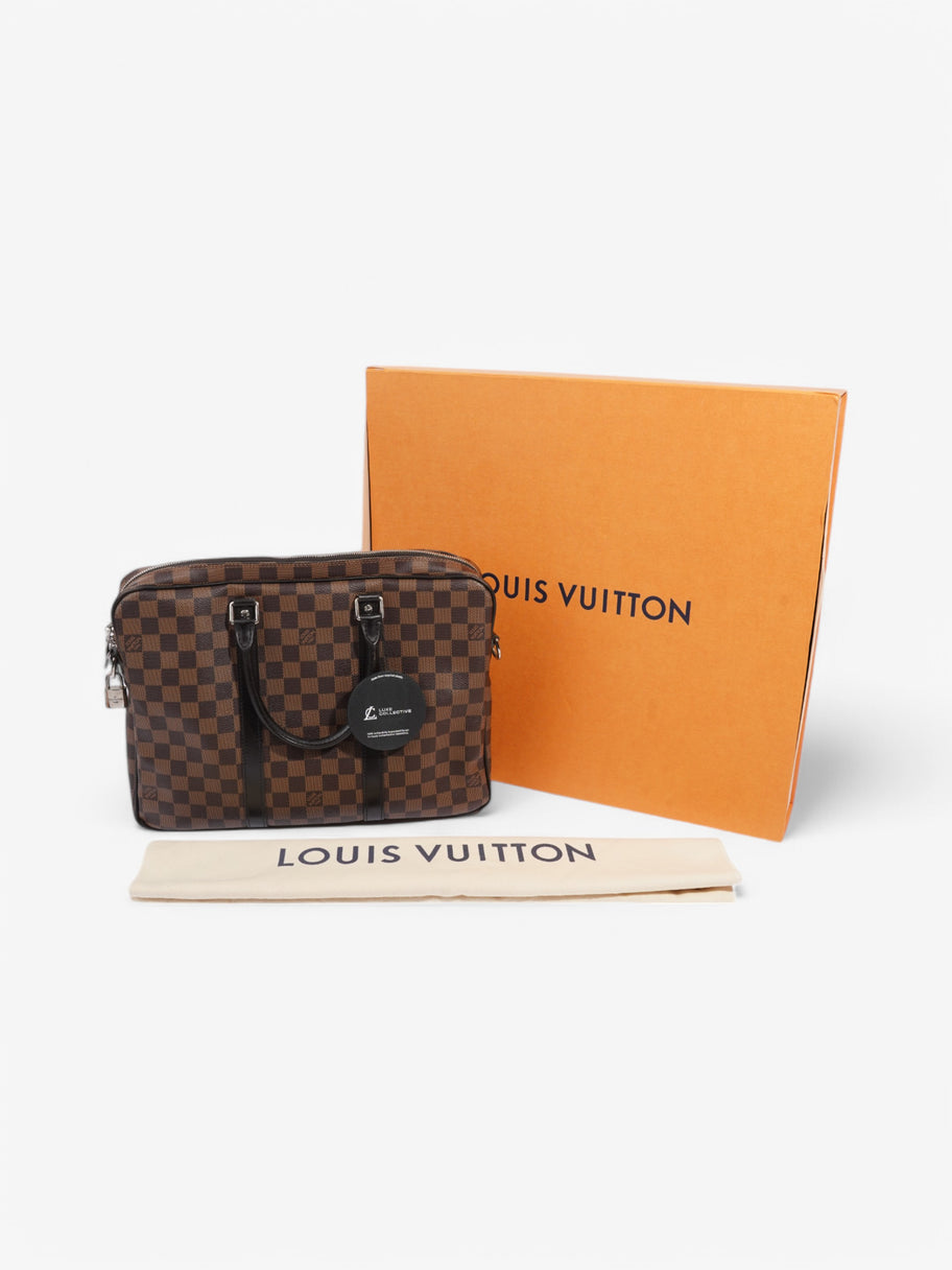 Louis Vuitton Porte-Documents Voyage Damier Ebene Coated Canvas PM Image 10