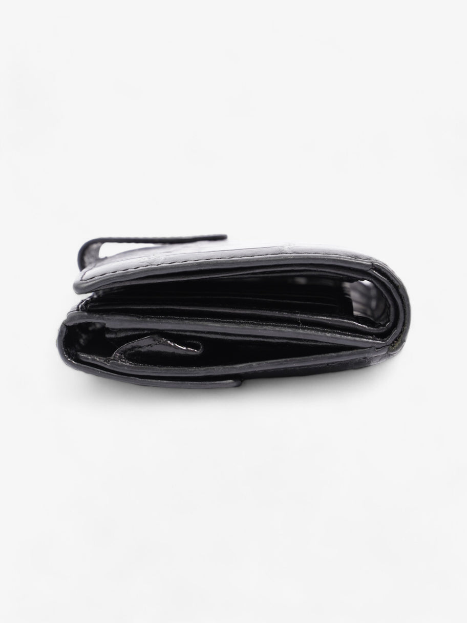 Mulberry Congo Wallet Black Embossed Leather Image 3