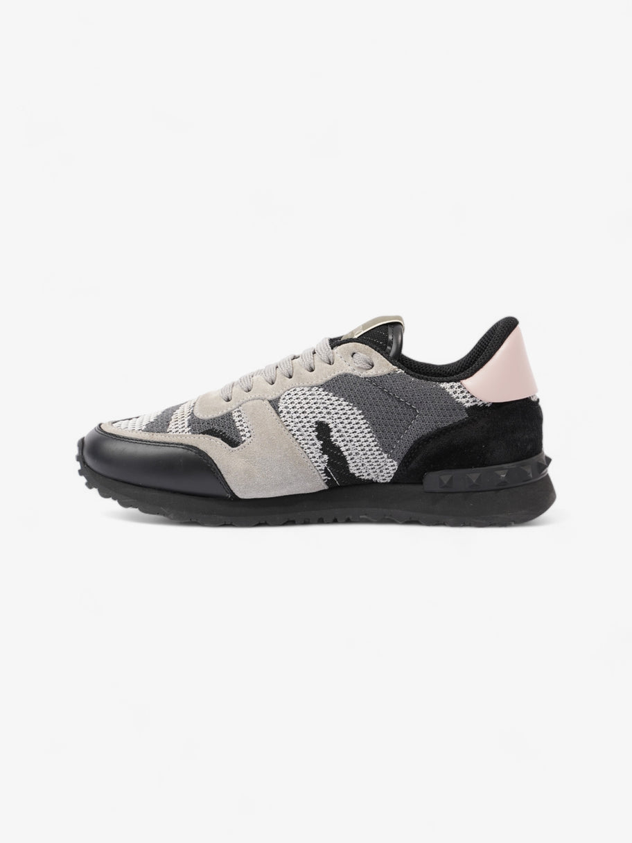 Valentino Rockstud Runners Grey / Rose / Black Mesh EU 36 UK 3 Image 3