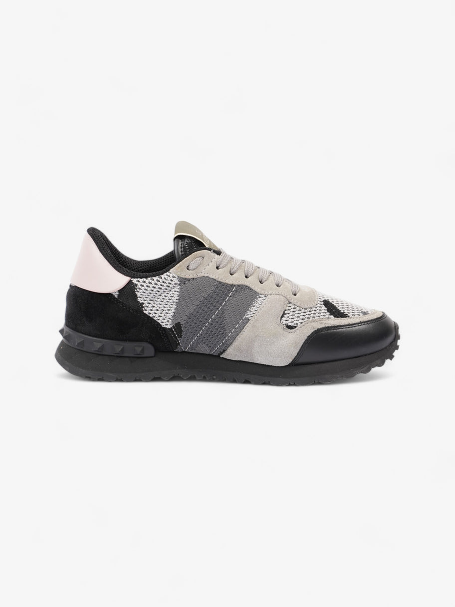 Valentino Rockstud Runners Grey / Rose / Black Mesh EU 36 UK 3 Image 4