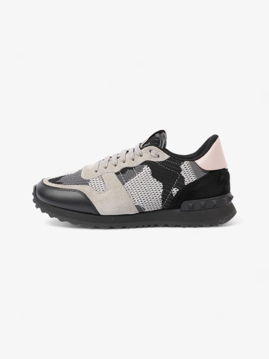 Valentino Rockstud Runners Grey / Rose / Black Mesh EU 36 UK 3 Image 5