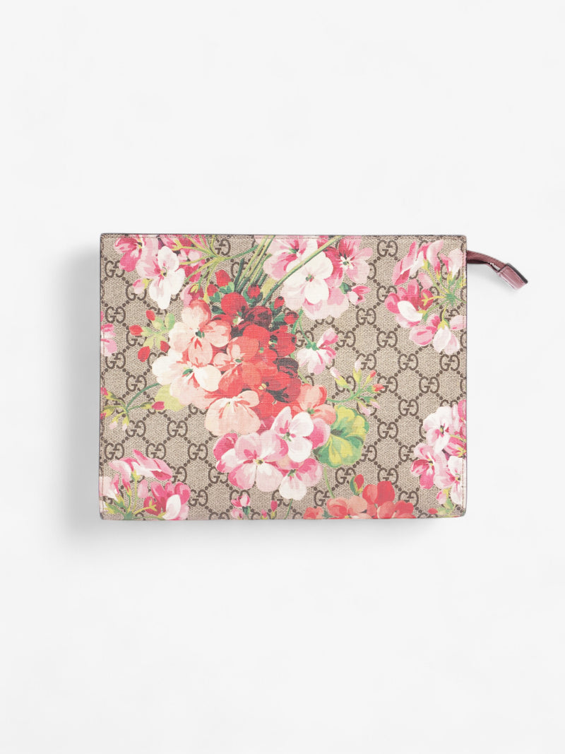  Gucci Blooms Clutch GG Supreme / Bloom Coated Canvas