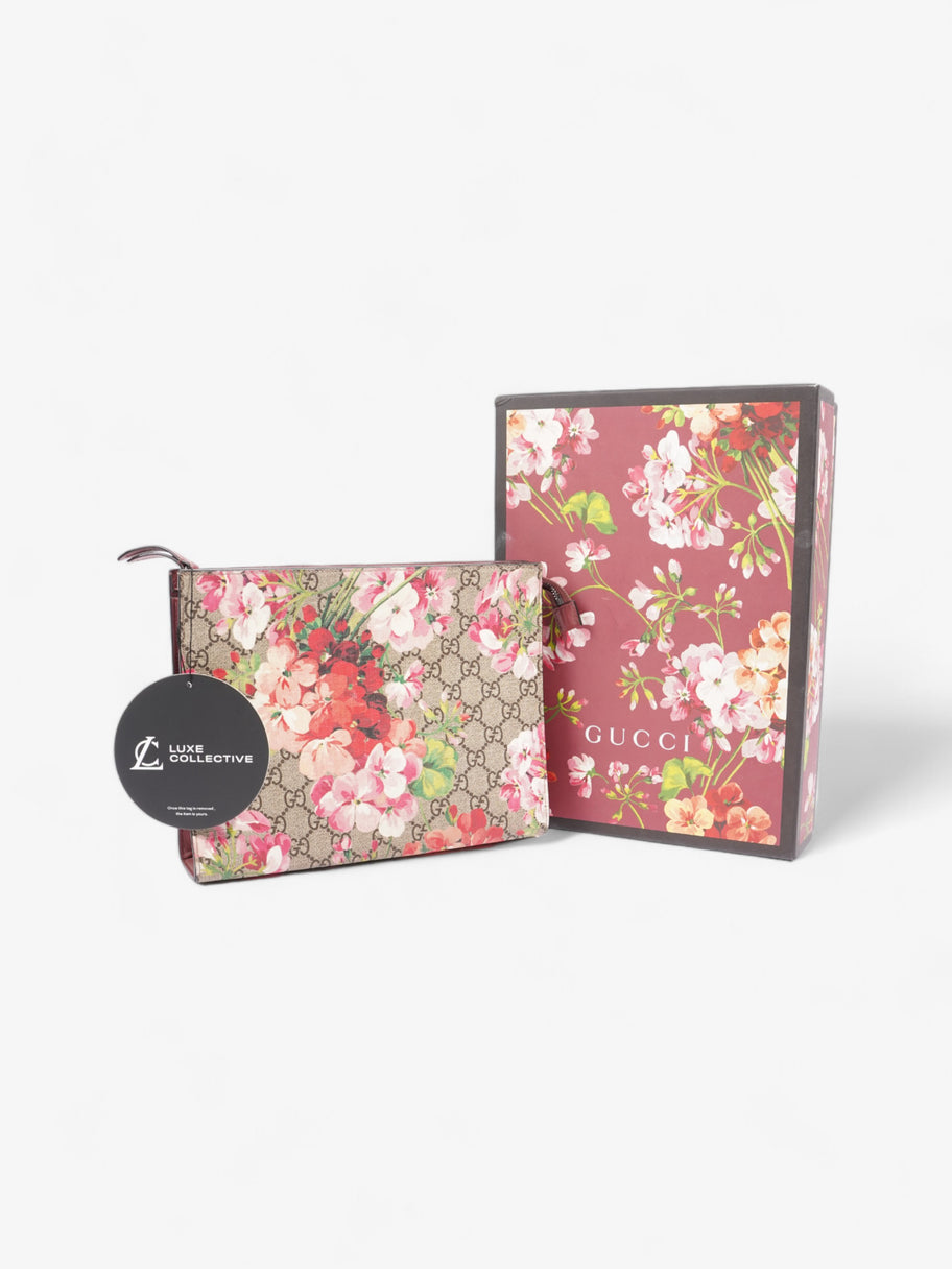 Gucci Blooms Clutch GG Supreme / Bloom Coated Canvas Image 8