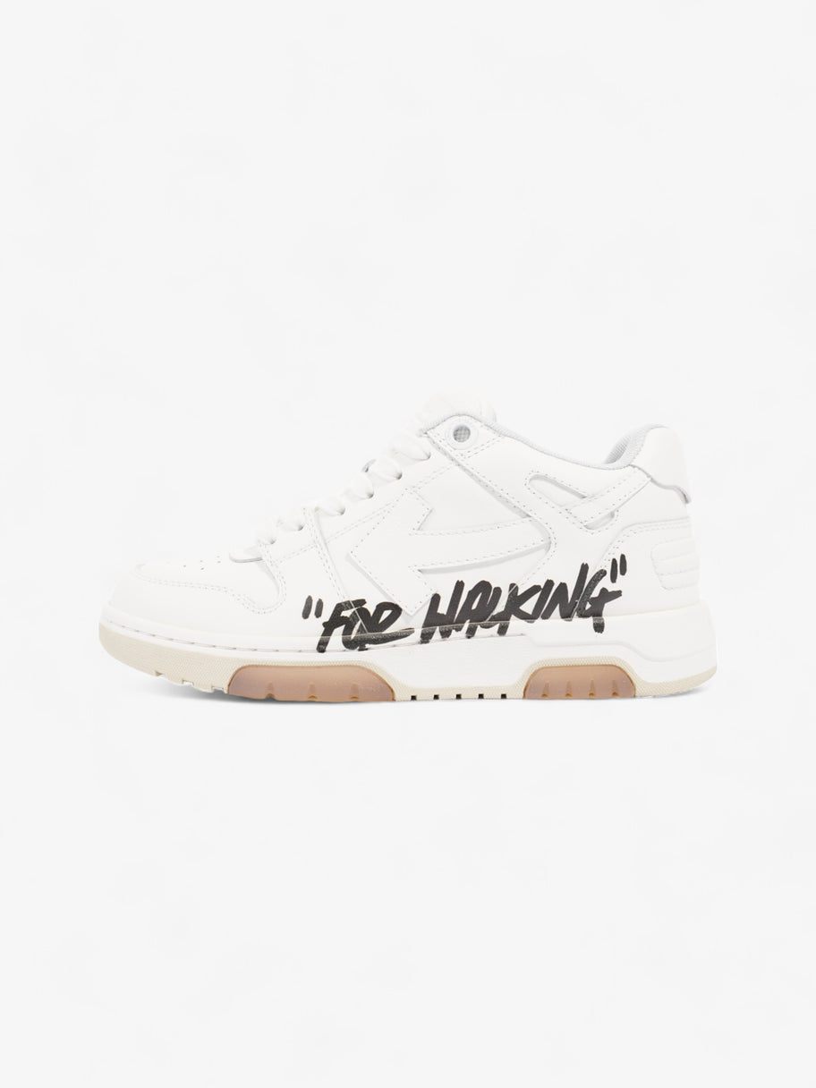 Off White 'For Walking' Out Of Office Sneakers White / Black Leather EU 36 UK 3 Image 5