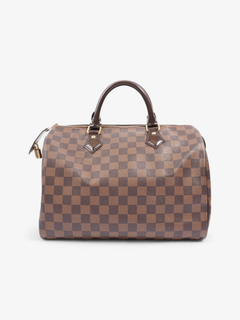 Louis Vuitton Speedy Damier Ebene Coated Canvas 30 Image 4