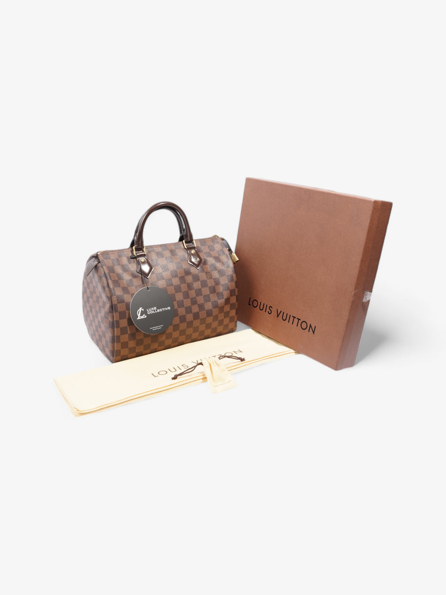 Louis Vuitton Speedy Damier Ebene Coated Canvas 30 Image 9