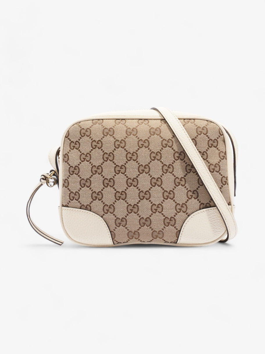 Gucci Bree Beige And Ebony GG Supreme Canvas Image 1