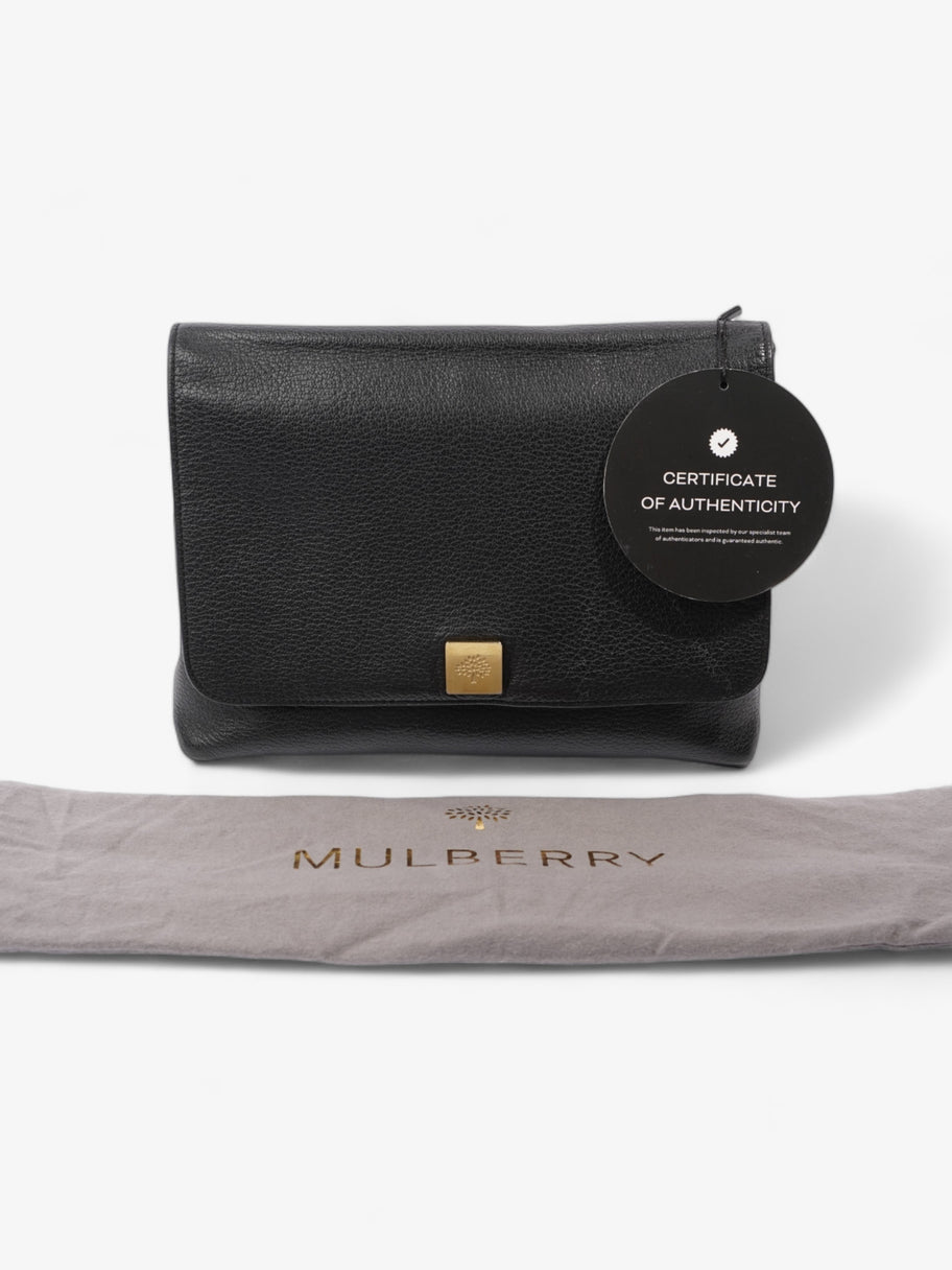 Mulberry Freya Satchel Black Calfskin Leather Image 12