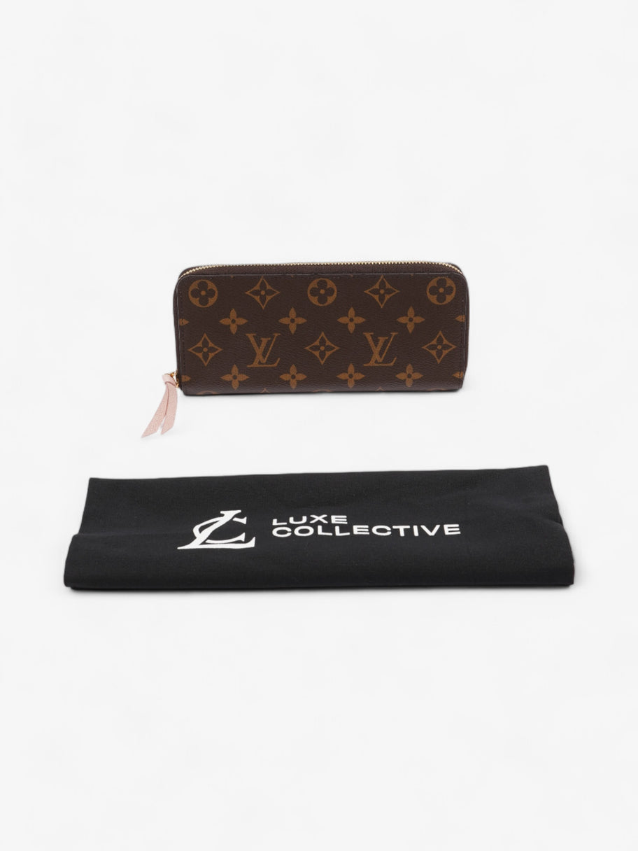 Louis Vuitton Clemence Wallet Monogram Coated Canvas Image 6