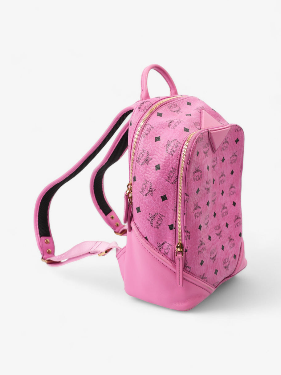 MCM Ottomar Pink Leather Image 7