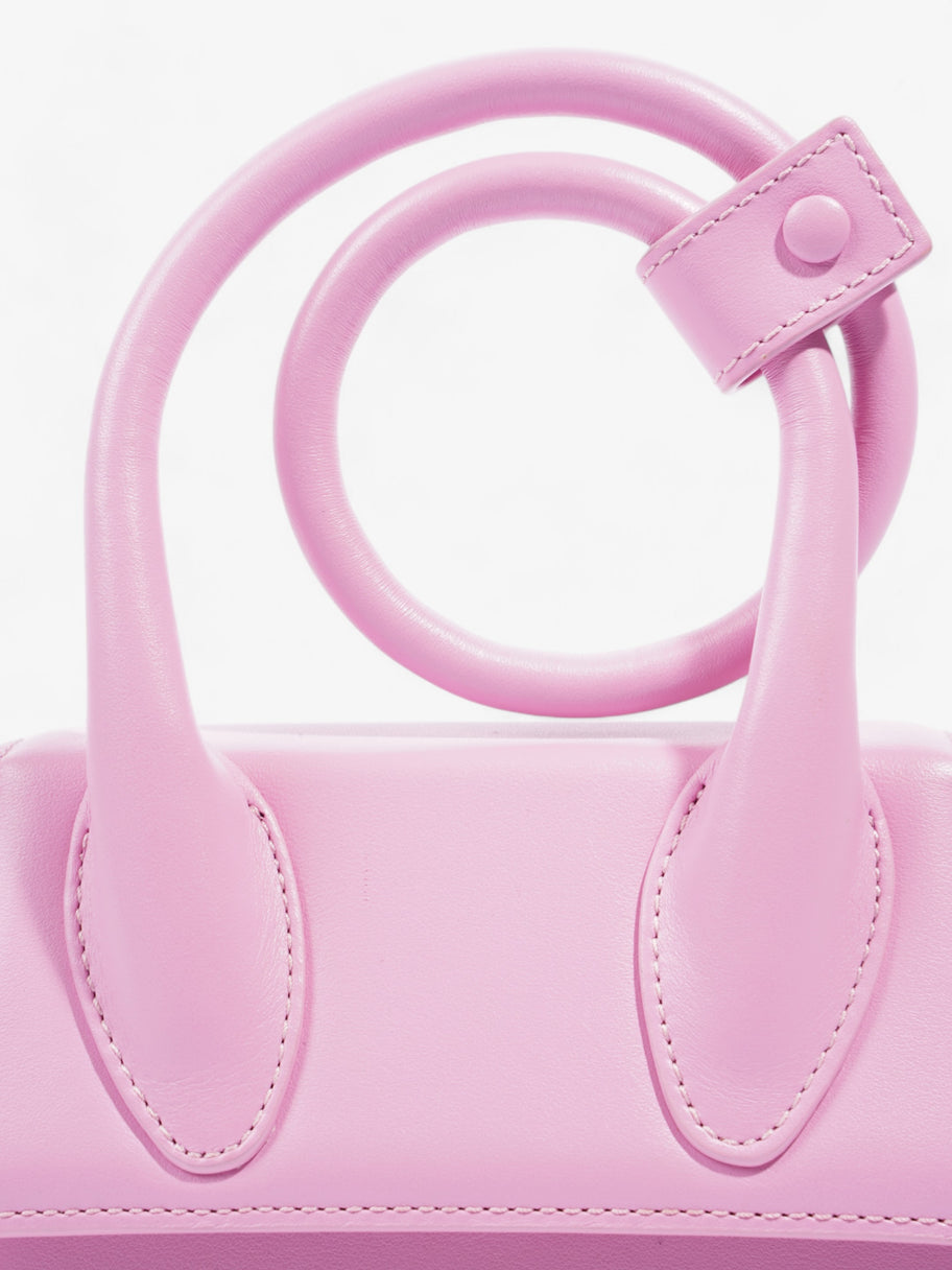 Jacquemus Le Chiquito Noeud Pink Leather Image 7