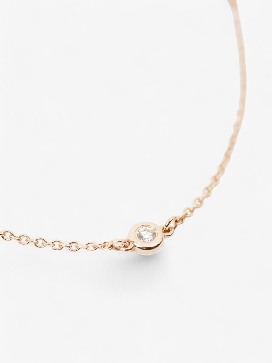 Tiffany and Co Elsa Peretti Diamonds by the Yard Bracelet White / Rose Gold Rose Gold Image 2